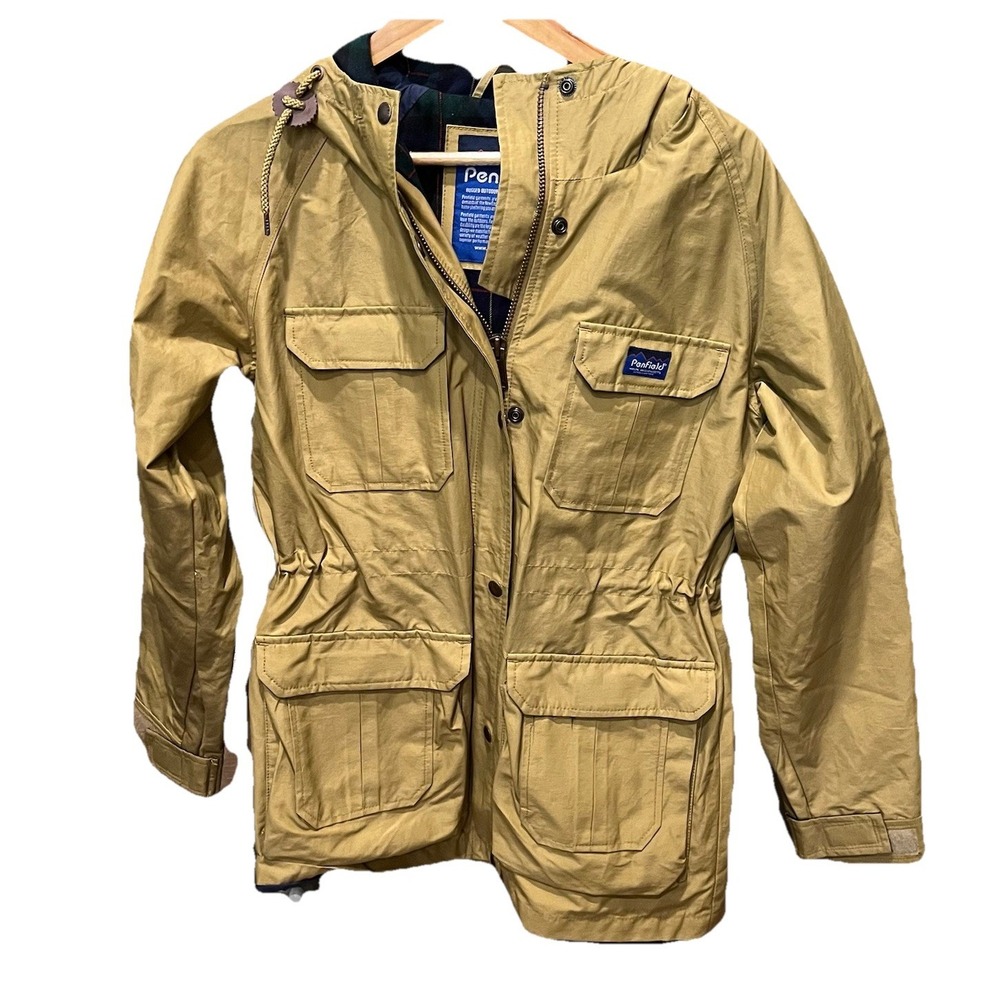 Penfield Brown Full Zip Hooded 60/40 Men's Activewear Jacket‎ Size Medium